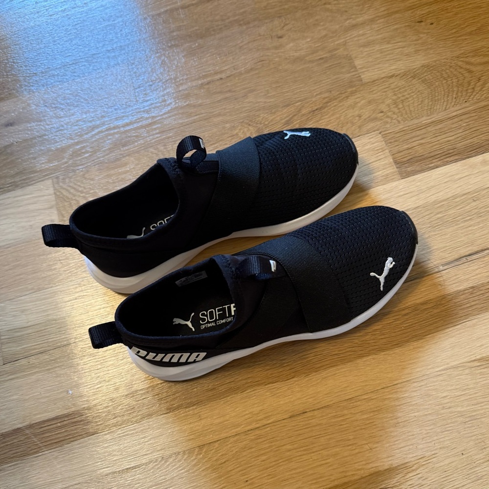 Puma Black and White Casual Sneakers